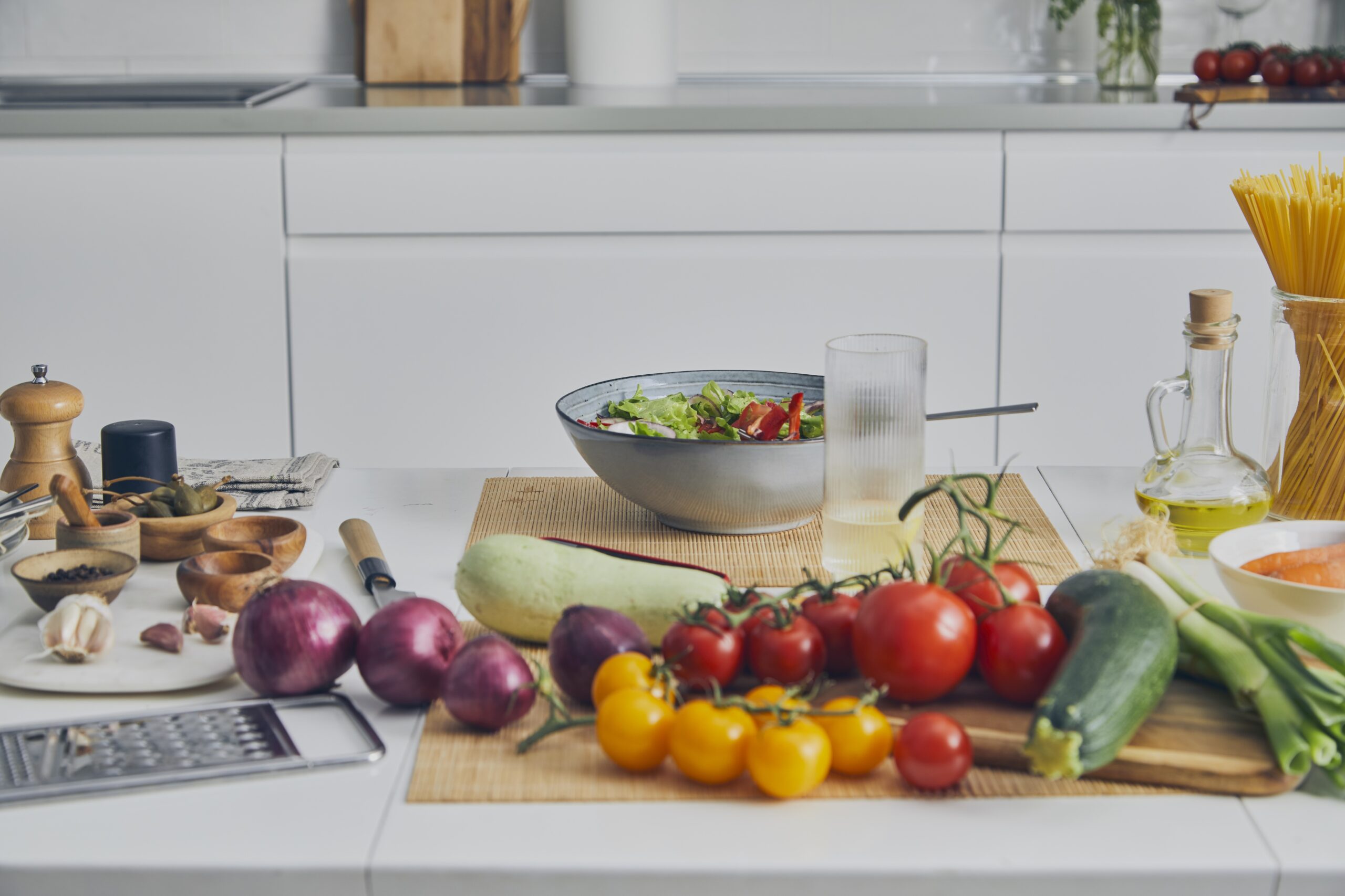 Fresh salad in a bowl
